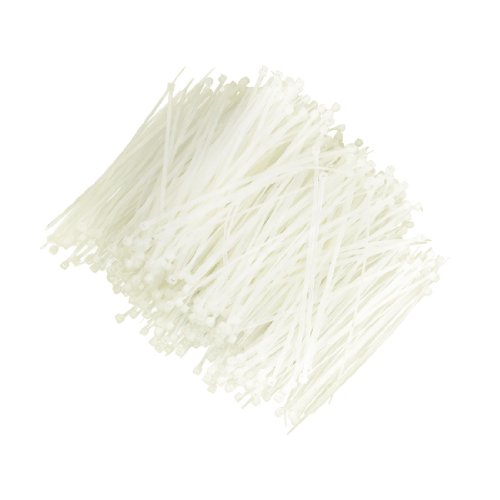 Amico 1000 Pcs 115mm x 2mm Self Locking Wire Cable Zip Tie Fastener 4.5