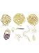 LaurDIY 37600034 Mini Layered Necklace Kit, Purple
