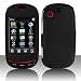 iNcido Brand Samsung T669/Gravity T Cell Phone Rubber Black Protective Case Faceplate Cover