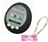 たまごっちプラスカラー BK-TMGC02 ブラック ☆初回限定!早期購入特典ストラップ付き/