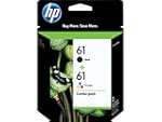 HP 61 Black & Tri-color Original Ink...