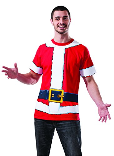 Rubie's Men's Clausplay Santa T-Shirt