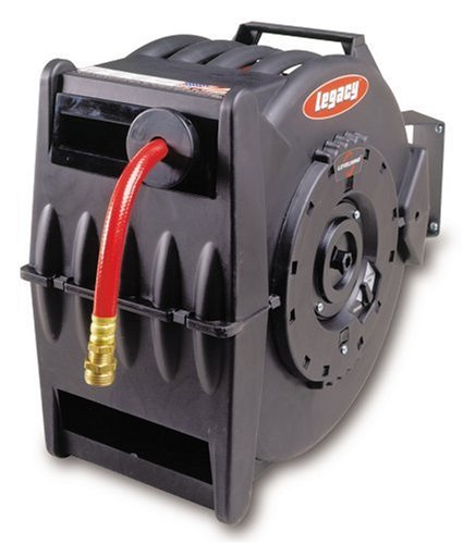 Legacy L8335 1/2-Inch x 50 Retractable Air or Water Hose Reel