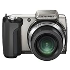 Olympus SP 610-UZ Point & Shoot Camera with 14MP, 22x Optical Zoom and 3 inch Screen (Silver)