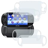 4 x mumbi Displayschutzfolie Sony PlayStation Vita Schutzfolie (2 x VORDERseite + 2 x R�CKseite)von "mumbi�"