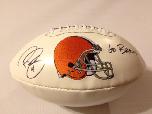 Cleveland Browns Phil Dawson Signed Autographed Logo Football INSC. 
