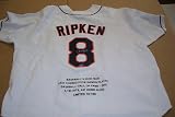 Cal Ripken Autographed HOF Limited Edition Authentic Jersey UDA - Autographed College Jerseys