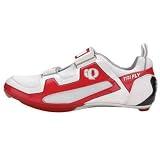 Pearl Izumi 2008/09 Men's Tri Fly II Carbon Triathon Cycling Shoe - White/Black - 5731-509