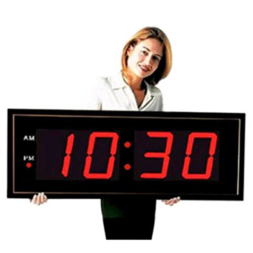 Giant 8" Numbers LED Digital Clock with Remote