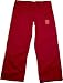North Carolina State University Red GELSCRUBS Pant - L; Size: Large North Carolina State University Medical Scrubs Back Pant Pocket + Poly Braided Drawstring Brushed Poplin Fabric