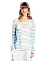 Marc Cain Jersey (Azul / Blanco)