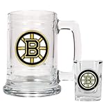 Boston Bruins Beer Mug & Shot Glass Set