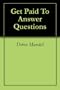 Get Paid To Answer Questions