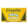 Crayola� Eight-Color Classpack� Crayons CRAYON,CRAYOLA,400/ST,LRG (Pack of 2)
