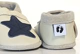 Produkt-Bild: little foot company&reg; Krabbelschuhe aus Rindnappaleder, Modell Seestern in beige