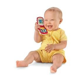 Fisher-Price Brilliant Basics Friendly Flip Phone