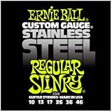  : Ernie Ball 2246 Stainless Steel Regular Slinky Electric String Set (10 - 46)