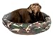 Present Time Dog Basket, Camouflage Print, Waterproof, Large
