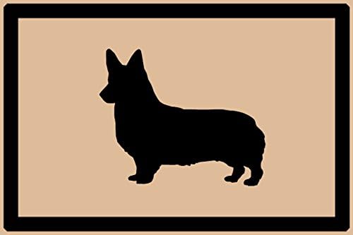 Wacky Mats - 19004445 - Corgi Dog - Door Mat 2' x 3