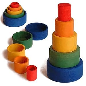 Rainbow Nesting Bowl by 