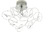 Eglo 86905A Figaro, Chrome, 20-Light Pendant Fixture
