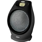 Honeywell Sure-set 1,500-Watt Digital Heater Fan, Black #HZ-7000