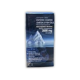 Click here to buy Olympian Labs Enteric Coated Omega-3 Fish Oil Softgels, 2000mg, 120-Count Bottle by Olympian Labs.