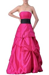 Taffeta  Lace-Up  Ball Gown Quinceanera Dress 