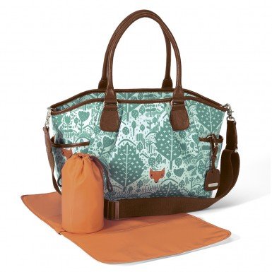 Mamas & Papas Parker Diaper Bag in Donna Wilson Foxleaf