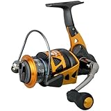 Okuma Trio High Speed Spinning Reel, Black/Orange