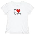 T-Shirt Woman White " Love Classic Cavite " Philippines City