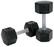 SDS Rubber HEX Dumbbells 35 lbs