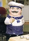 Kansas State University Wildcats Chef Cookie Jar