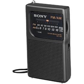 Sony ICF-S10MK2 Pocket AM/FM Radio