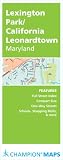 Rand Mcnally Champion Map Lexington Park, Maryland