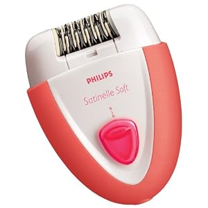 Philips HP6408/02 Satinelle Soft Epilator - Strawberry