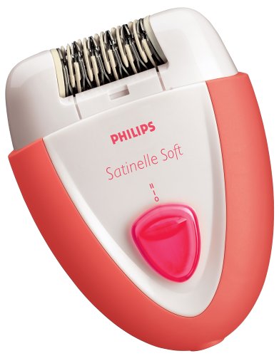 Philips HP6408/02 Satinelle Soft Epilator - Strawberry