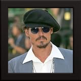 Johnny Depp Custom Framed 12x12 Color Photo