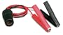 Roadpro 12V Battery Clip-On and Cigarette Lighter Adapter