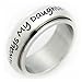Rush Industries Always My Daughter Now My Friend Spinner Ring - Mother Daughter Spinner Ring - Mother Daughter Gifts