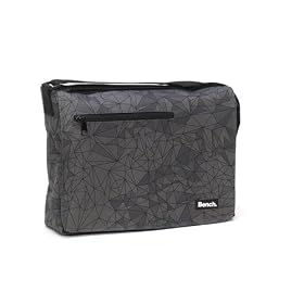 BENCH Shoulder Messenger Bag - Dark Shadow Ice