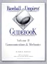 Baseball Umpires' Guidebook: Communications & Mechanics, Vol. 2