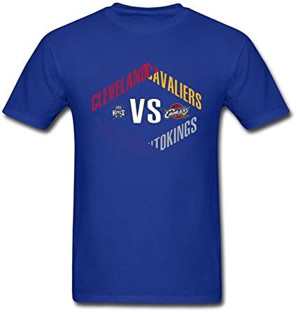 YFGCF85 Men's 2016 Basketball Game Sacramento Kings vs Cleveland Cavaliers T-Shirts