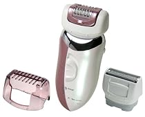 Panasonic ES2045P Wet/Dry Two-Speed Epilator with Three Heads (Pink)
From Panasonic
