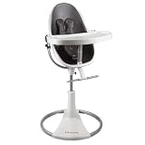 Bloom Fresco Loft High Chair - White / Henna Brown