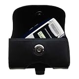Horizontal Leather Case with Belt Clip/Loop for the Samsung A580
