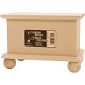 Basswood Ballfoot Lancaster Trunk Box
