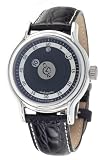 GV2 by Gevril Men's 4131L Girondolo Automatic Stainless Steel Leather Strap Watch