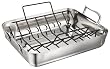 Calphalon Contemporary Stainless Special-Value 16-Inch Roaster with Nonstick Roasting Rack