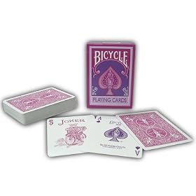 Bicycle Playing Cards - Poker Size, Berry Colour